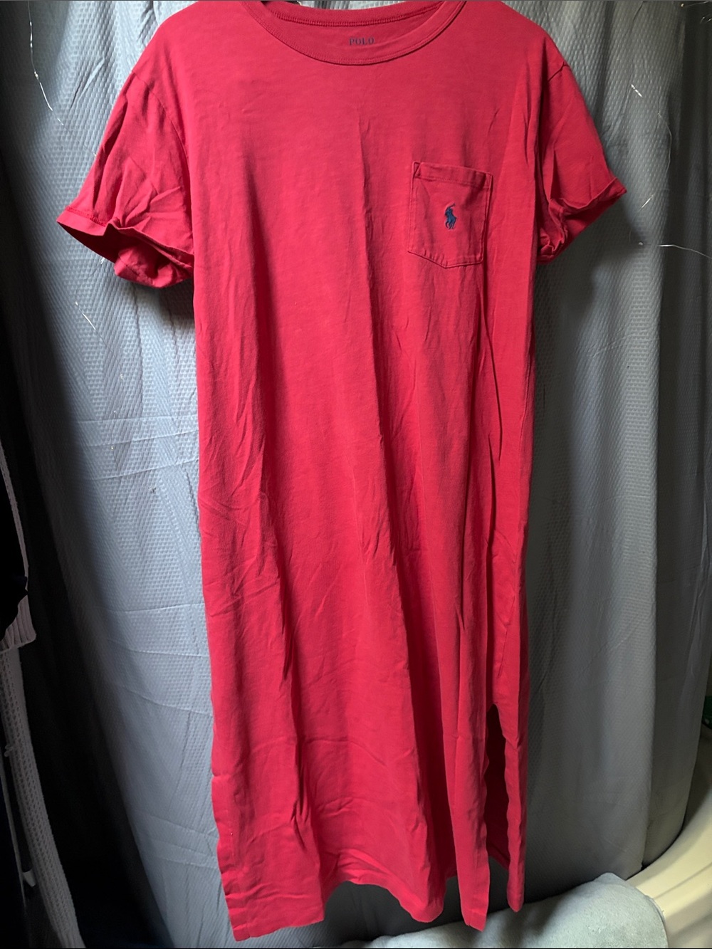 Polo by Ralph Lauren Bright Red Short-Sleeve Pocket Tee